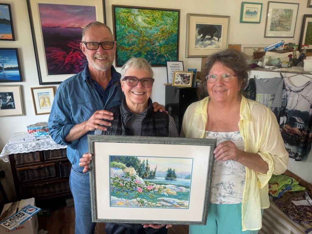 Living History—Artist Yvonne Maximchuk in Echo Bay