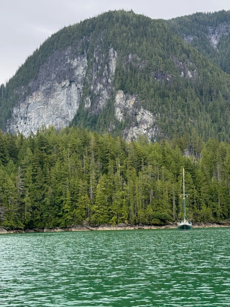 Anchored in Simoon Sound