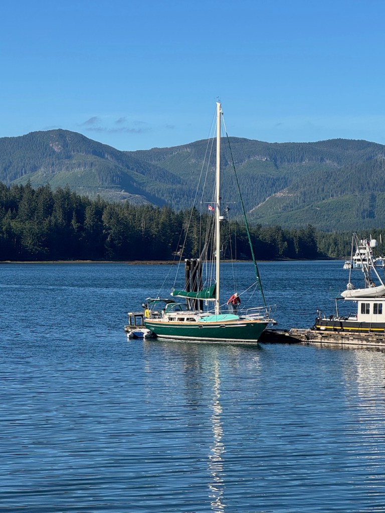 Oceana at the public dock in Winter Harbor.